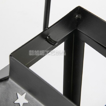 Iron candlestick